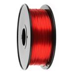 Pro3D tisková struna PETG, 1,75mm, 1kg, transparentní červená ( PETG filament red )