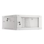 RACKOVÁ SKŘÍŇ 19" PRO MONTÁŽ NA STĚNU 4U/600X600 (FLAT PACK) V2 ŠEDÁ LANBERG