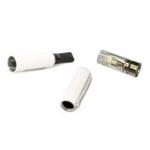 sada cartomizér+náústek+BÍLÁ krytka k elektronické cigaretě eGo-W