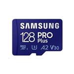Samsung Micro SDHC karta 128GB PRO Plus + SD adaptér