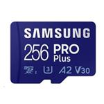 Samsung Micro SDXC 256GB PRO Endurance + SD adaptér