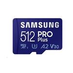 Samsung micro SDXC karta 512 GB PRO Plus + SD adaptér