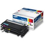 SAMSUNG toner CLT-P4072C/ELS, černý+barevné, pro CLP-320/325/CLX-3185, sada barev (C/M/Y/K)