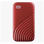 SanDisk WD My Passport SSD externí 2TB , USB-C 3.2 ,1050/10000MB/s R/W PC & Mac ,Red
