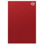Seagate One Touch, 4TB externí HDD, 2.5", USB 3.0, červený