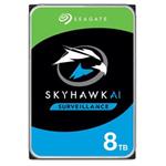 Seagate SkyHawk AI HDD, 8TB, SATAIII, 256MB cache, 7.200RPM