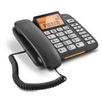 SIEMENS Gigaset DL580 - standardní telefon s displejem, barva černá