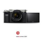 SONY ILCE7CLS.CEC Kompaktní fotoaparát A7C typu Full-Frame + 28-60mm objektiv - Silver