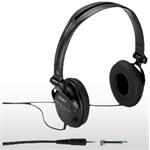 SONY MDR-V150 - DJ uzavřená sluchátka, 30mm membrána s rozsahem 16-22 000 Hz. Barva černá