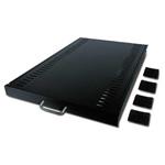 Standard Duty Sliding Shelf 1U 45,5 kg Black