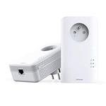 STRONG sada 2 adaptéru Powerline 1300 DUO FR/ 1300 Mbit/s/ 1x LAN/ bílý