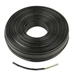 Telefonní kabel lanko, box 100m, 4-žilový, černý