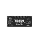 Tesla AA BLACK+ alkalická, 24 ks fólie