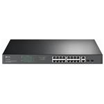 TP-Link TL-SG1218MP Switch 16x GLAN PoE+ 2x GLAN 2x SFP 19"rackmount