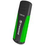 Transcend 128GB JetFlash 810 USB 3.0 flash disk, černo/modrý, odolá nárazu, tlaku, prachu i vodě
