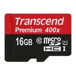 Transcend 16GB microSDHC U1 (Class 10) paměťová karta (bez adaptéru)
