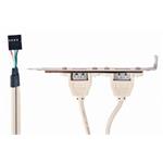 USB záslepka, 2x USB "A" konektor pro vyvedení z MB
