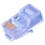 UTP konektor RJ-45, crimpovací, Cat5, lanko