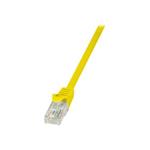 UTP patchkabel 3m (do TP zásuvky), žlutý