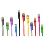 UTP patchkabel 7m (do TP zásuvky), šedý