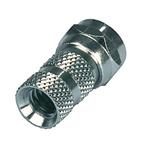 Valueline FC-012 - F-Konektor 5.5 mm zástrčka Kov Stříbrná
