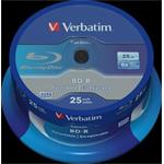 VERBATIM BD-R SL DataLife 25GB, 6x, spindle 25 ks