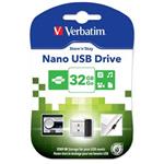 VERBATIM flashdisk 32GB USB 2.0 Store n Stay NANO