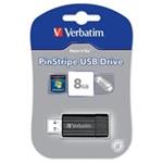 VERBATIM USB Flash Disk Store 'n' Go PinStripe 8GB