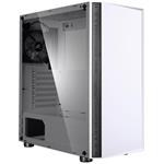 Zalman case miditower R2 white, bez zdroje, ATX, 1x 120mm RGB ventilátor, 1x USB 3.0, 2x USB 2.0, tvrzené sklo, bílá